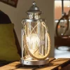 Lys lanterne bordlampe Kirian sølv-antik^EGLO Hot