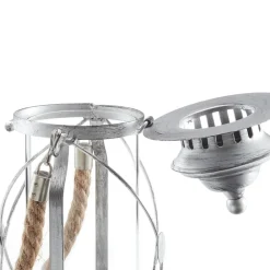 Lys lanterne bordlampe Kirian sølv-antik^EGLO Hot