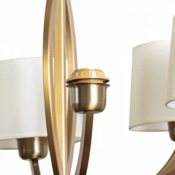 Lysekrone AV-1876-6ES med 6 lyskilder og skærme^Avonni Clearance