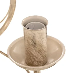 Lysekrone Ayleen med 6 lyskilder, 1 niveau, hvid^Lamkur Hot