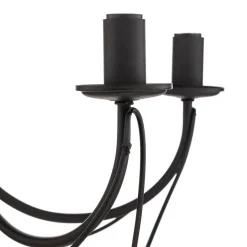 Lysekrone Candela, sort, 5 lyskilder^ONLI Sale