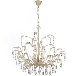 ONLI Lysekrone Cesta, 5 lyskilder med krystaller