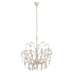 ONLI Lysekrone Cesta, 5 lyskilder med krystaller