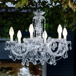 Lysekrone Drylight til udendørs, app kontrolleret^Masiero Best