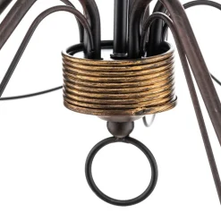 Lysekrone Fiamma Marrone 5 lyskilder uden skærme^ONLI Best