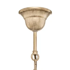 Luminex Lysekrone Florina med blomsterdekoration, 3 lyskilder