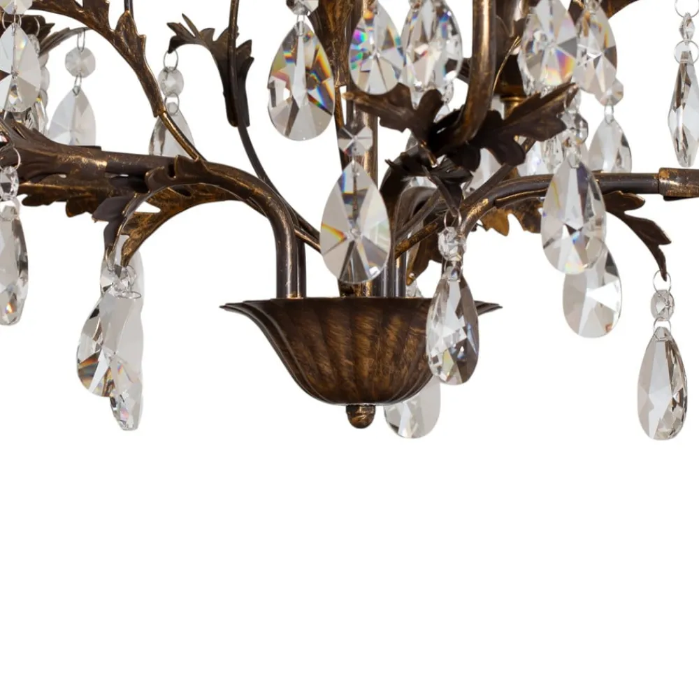 Lysekrone Karen 5 lyskilder bronze^ONLI Outlet