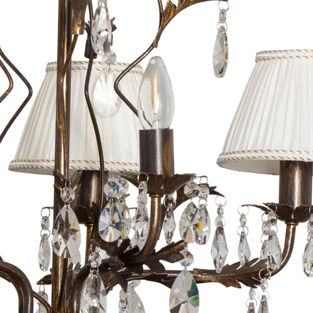 Lysekrone Karen 5 lyskilder bronze^ONLI Outlet