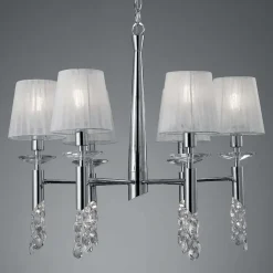 Mantra Iluminación Lysekroner>Lysekrone Lilja 6-lys