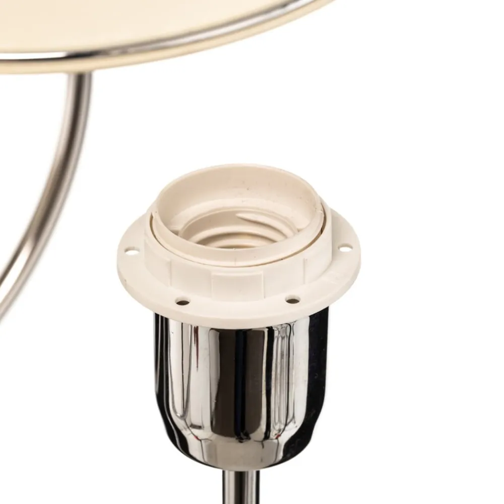 Jupiter Lysekrone London krom/creme, 5 lyskilder