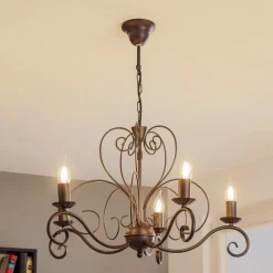 Lysekrone Mauro, 5 lyskilder^Luminex Outlet