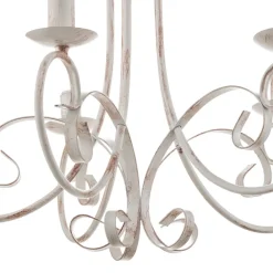 Lysekrone Pompei, uden skærme, hvid antik^ONLI Best