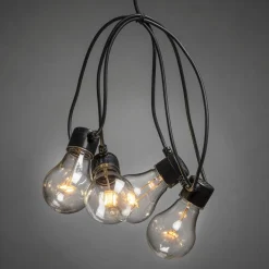 Konstsmide Christmas Lyskæde Biergarten 20 lyskilder pære klar rav