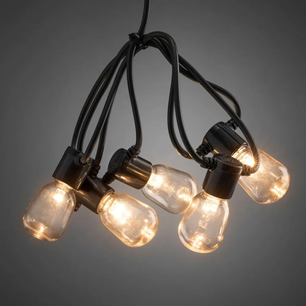 Konstsmide Christmas Dekorationsbelysning>Lyskæder ølhave 40 dråber klar rav