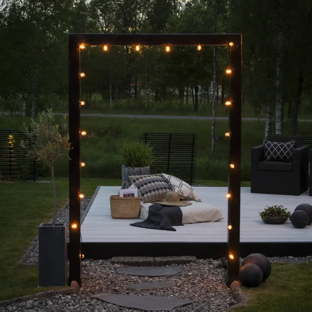 Konstsmide Christmas Dekorationsbelysning>Lyskæder ølhave 40 dråber klar rav