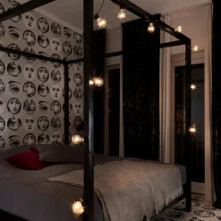 Lyskæder ølhave 10x pære klar amber^Konstsmide Christmas