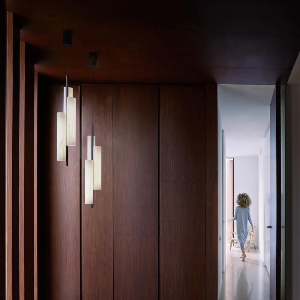 LZF LAMPS LZF Black Note Triplet pendellampe, sort/elfenben