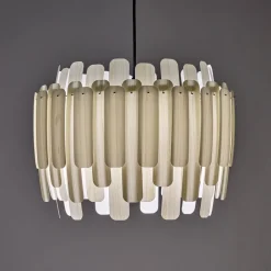 LZF Maruja pendellampe i træ, bøg^LZF LAMPS New