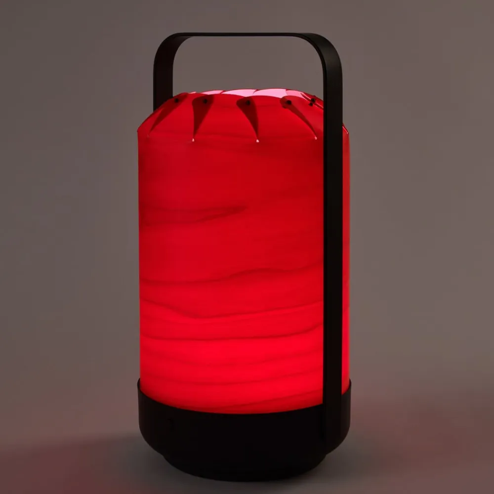 LZF LAMPS Bæredygtige Lamper>LZF Mini Chou LED-bordlampe, batteri, rød