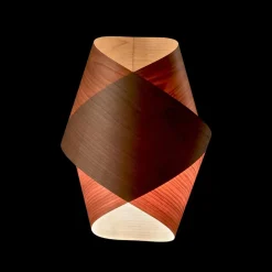 LZF Orbit væglampe, kirsebærtræ natur^LZF LAMPS New