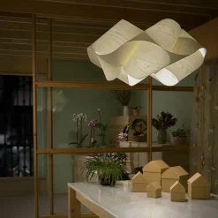 LZF Swirl pendellampe sort kabel Ø 54cm elfenben^LZF LAMPS Sale