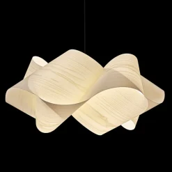 LZF Swirl pendellampe sort kabel Ø 54cm elfenben^LZF LAMPS Sale