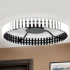 Mansion LED-loftslampe, sort og hvid Ø 63 cm^ORION Online