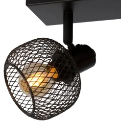 Lucide Maren loftspot, 2 lyskilder, sort