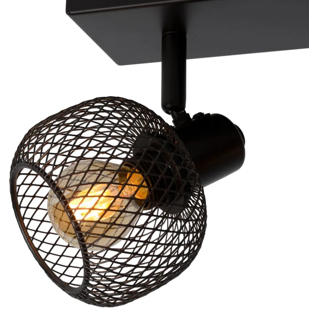 Lucide Maren loftspot, 2 lyskilder, sort