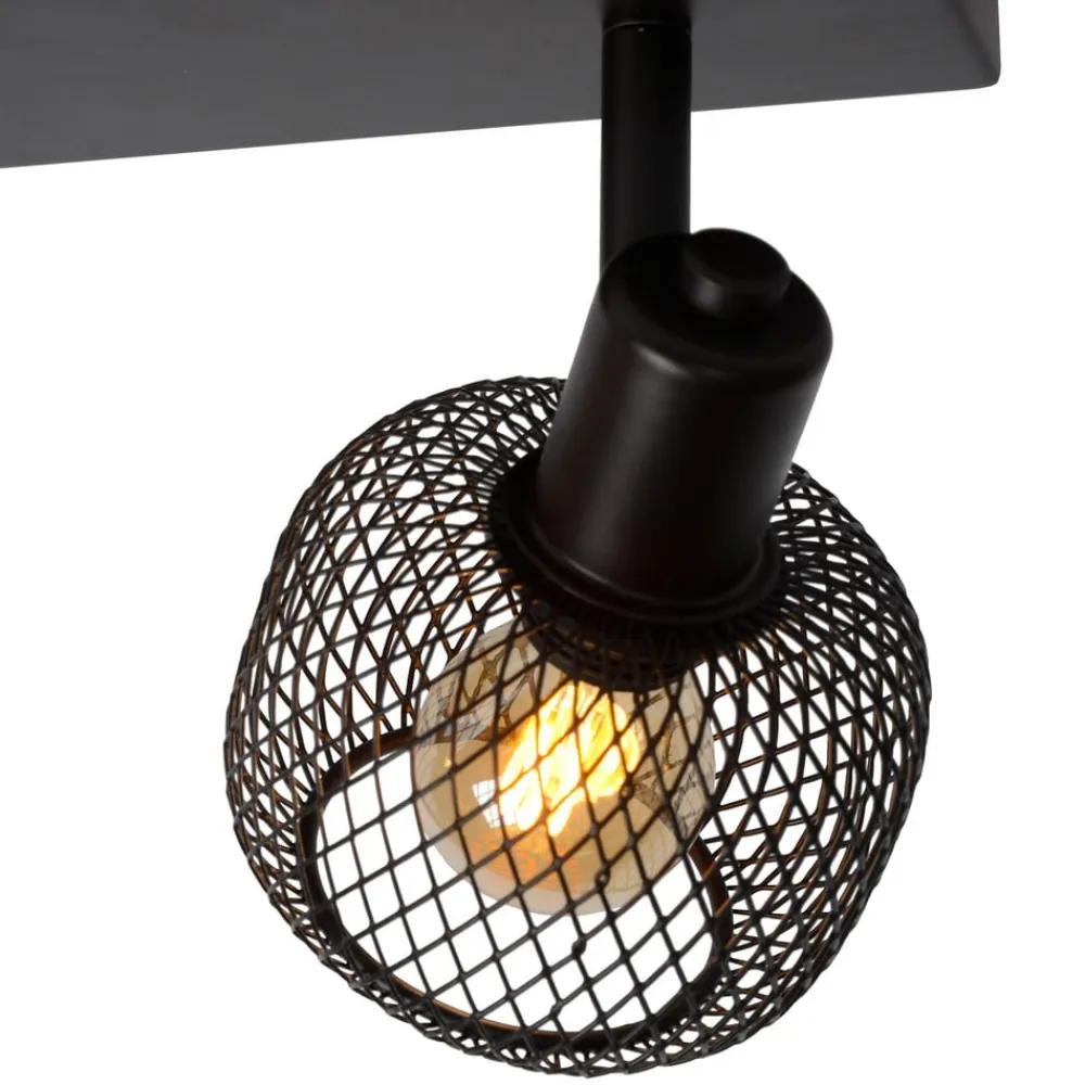 Lucide Maren loftspot, 2 lyskilder, sort