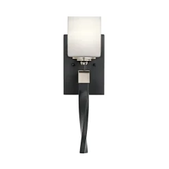 Marette væglampe til badeværelset, sort^KICHLER Hot