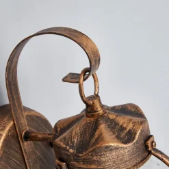 ORION Margerite udendørs væglampe med blæst glas