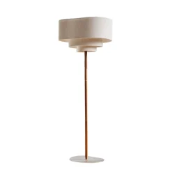 Pebble tekstil-gulvlampe, creme^MARKET SET Clearance