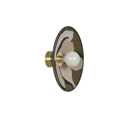 MARKET SET Sonia Laudet væglampe Ø 40 cm khaki