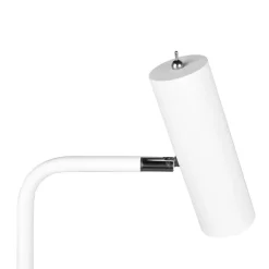 Trio Lighting Marley gulvlampe, hvid, højde 151 cm, metal
