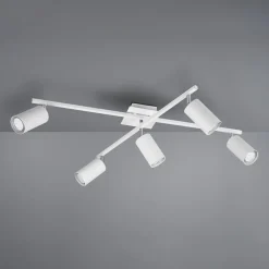 Trio Lighting Marley loftspot mat hvid 5 lyskilder