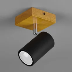 Trio Lighting Marley vægspot, mat sort