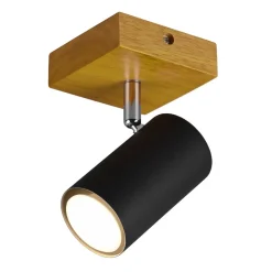 Trio Lighting Marley vægspot, mat sort