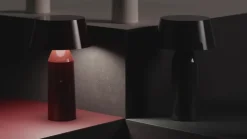 Bicoca LED-bordlampe, batteri, perlehvid^MARSET Hot