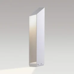 MARSET LED-sokkellampe Domus, højde 55 cm, hvid, aluminium