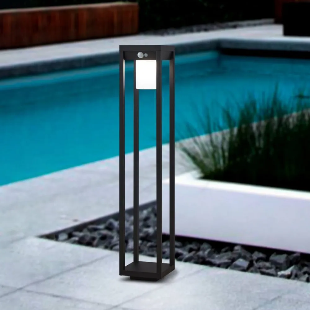 Martano LED-gadelampe med solcelle og sensor^EGLO Sale