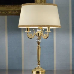 Masiero Marvine fornem bordlampe, forgyldt