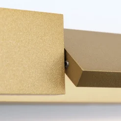 ORION Marylin væglampe til badeværelset, længde 60 cm, guld, aluminium