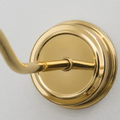 ORION Væglamper|Væglamper>Mat messingfarvet gallerilampe Lariga, 35 cm