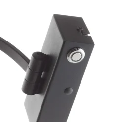 Matisse LED-væglampe, bredde 45 cm, sort^Freelight