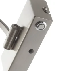 Matisse LED-væglampe, bredde 34 cm, sølv^Freelight Online