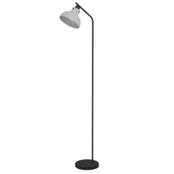 Matlock gulvlampe, højde 158 cm, grå/sort^EGLO Hot