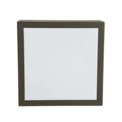 Brilliant Matteo udendørs loftlampe, 2 x E27, IP44, antracit