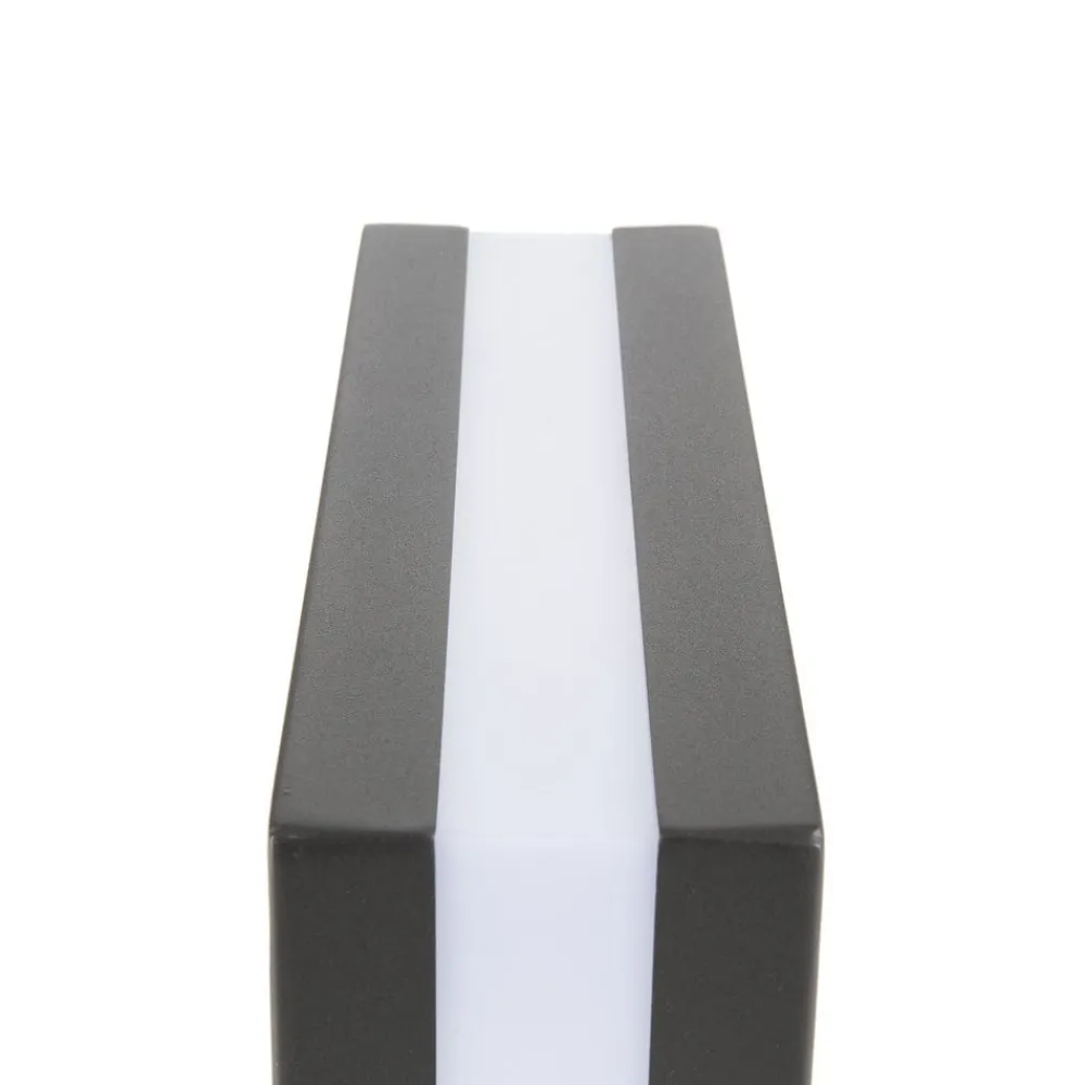 Brilliant Matteo udendørs loftlampe, 2 x E27, IP44, antracit