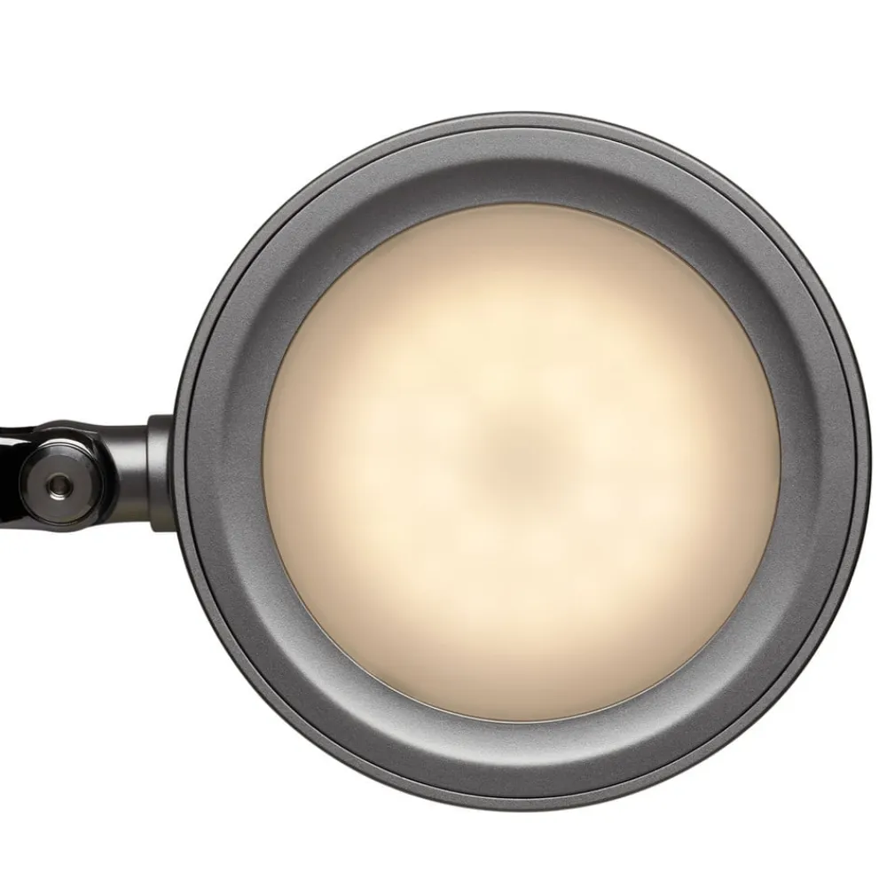 grace LED-bordlampe, sølvfarvet, 37 cm, dæmpbar, CCT^Maul Discount